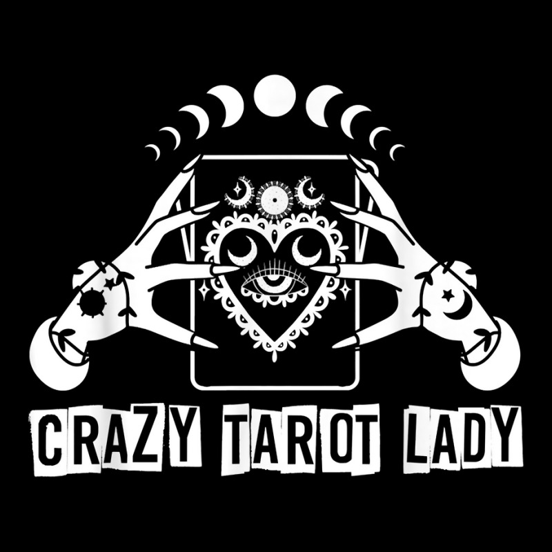 Divination Crazy Tarot Lady Crystal Ball Tarot Cards T Shirt Adjustable Cap by hoasantiaz | Artistshot