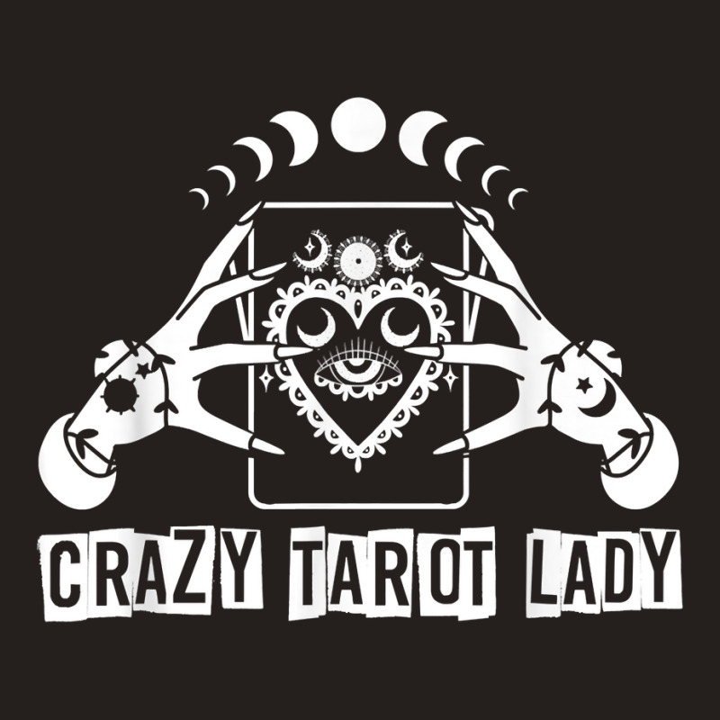 Divination Crazy Tarot Lady Crystal Ball Tarot Cards T Shirt Tank Top by hoasantiaz | Artistshot