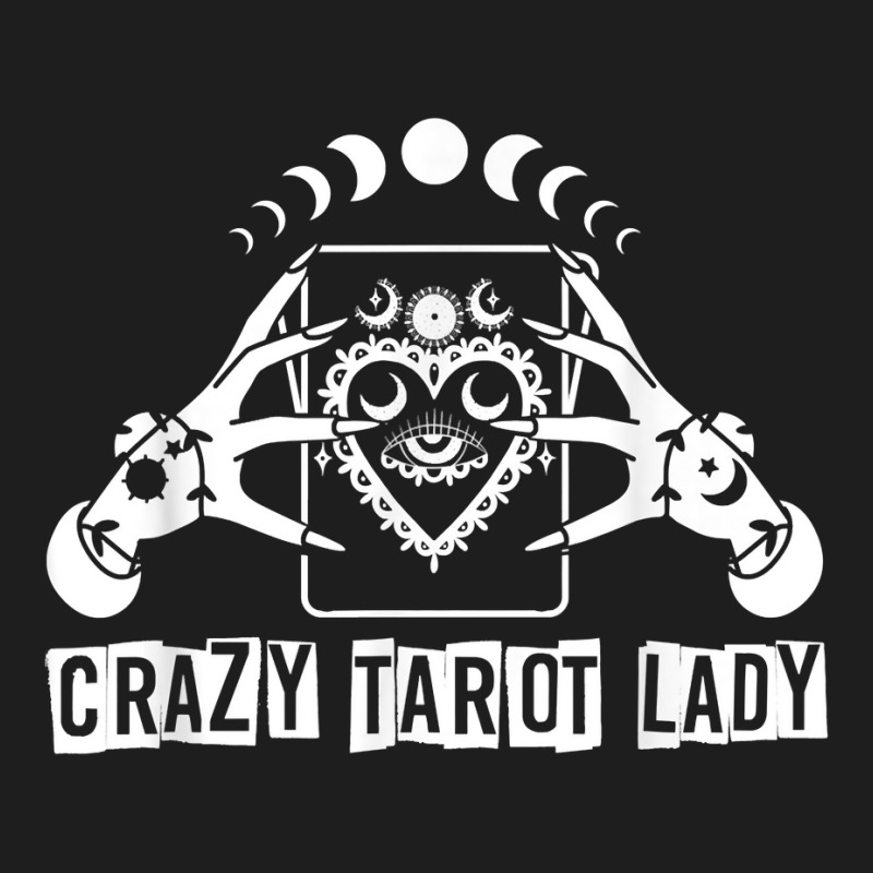 Divination Crazy Tarot Lady Crystal Ball Tarot Cards T Shirt Classic T-shirt by hoasantiaz | Artistshot