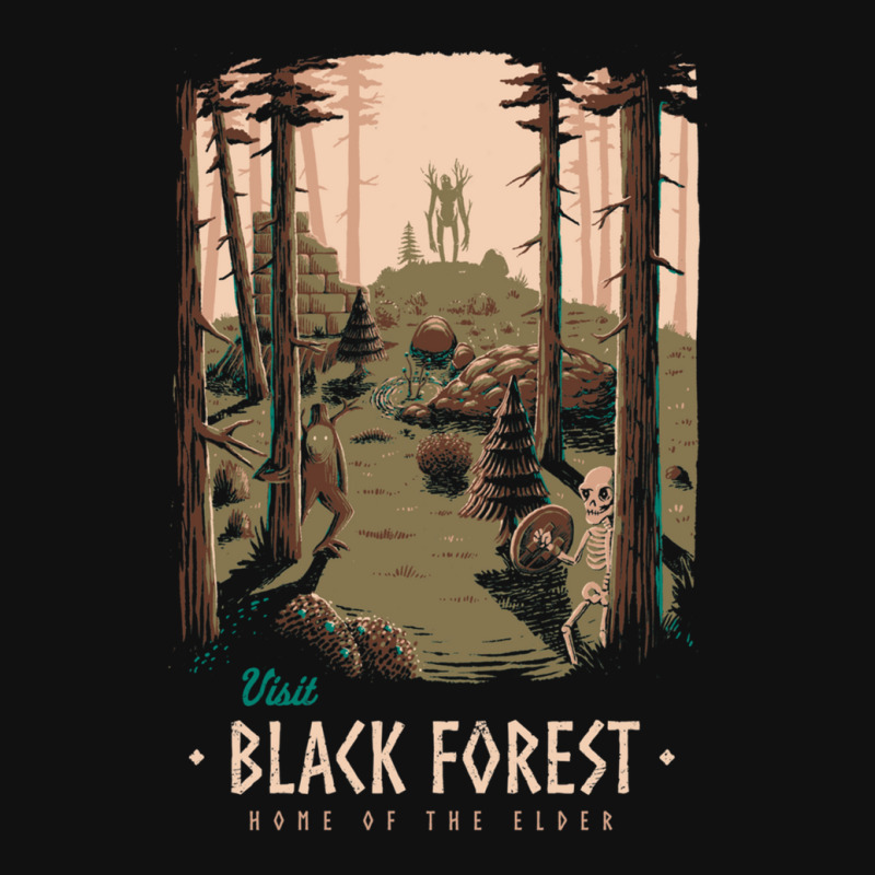 Black Forest Graphic T-shirt by TinaCrisp | Artistshot