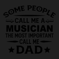 Musician Father Dad  Gift For Father's Day Musician Dad Father's Day Drawstring Bags | Artistshot