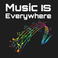 Music Is Everywhere  Funny On Demand Classic T-shirt | Artistshot