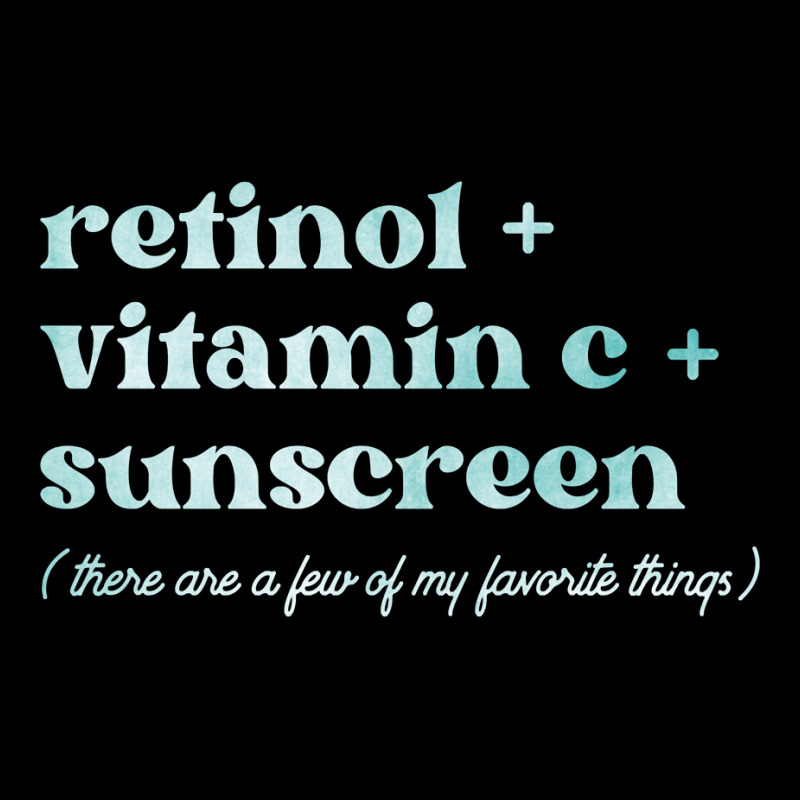 Retinol Vitamin C And Sunscreen Aesthetic Esthetician Nurse Pullover H Women's V-neck T-shirt | Artistshot