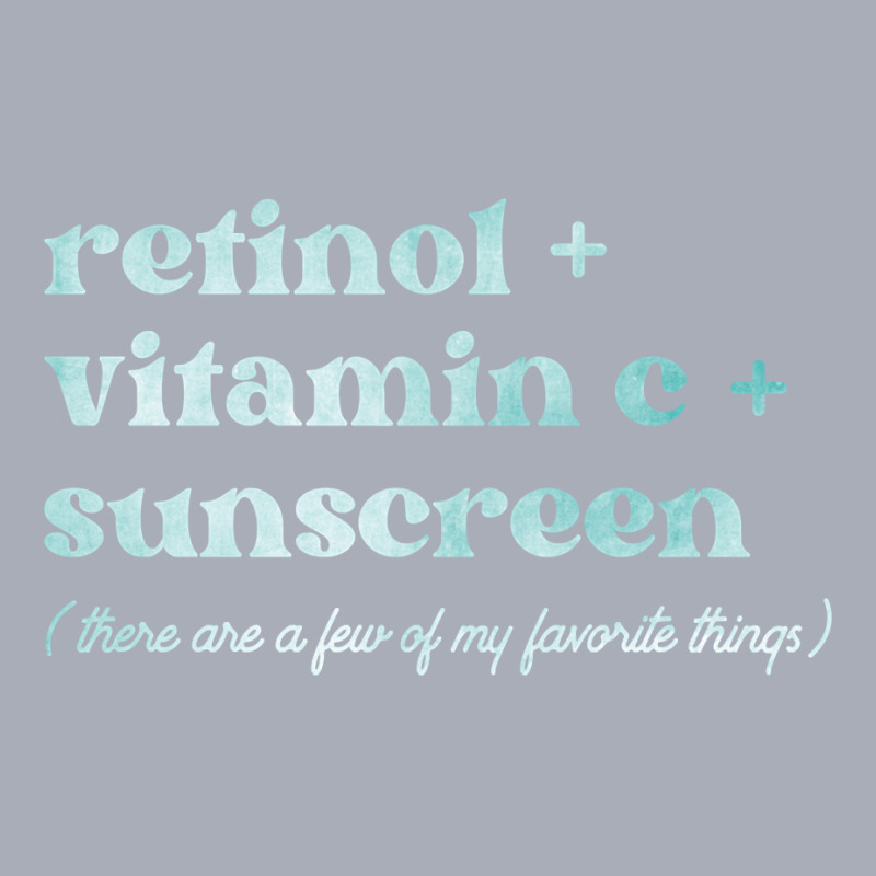 Retinol Vitamin C And Sunscreen Aesthetic Esthetician Nurse Pullover H Tank Dress | Artistshot