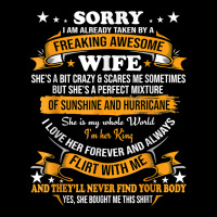 Sorry I Am Already Taken By Awesome Wife Valentine Day T Shirt Pocket T-shirt | Artistshot