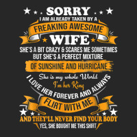 Sorry I Am Already Taken By Awesome Wife Valentine Day T Shirt Men's T-shirt Pajama Set | Artistshot