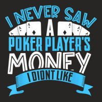 Poker Casino Poker Player Gambling Roulette Playing Poker T Shirt Ladies Fitted T-shirt | Artistshot