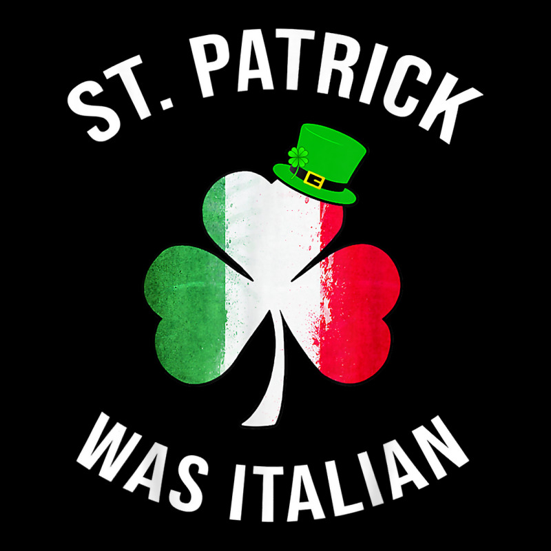 St Patrick Was Italian Shirt St Patricks Day T Shirt Landscape Canvas Print | Artistshot