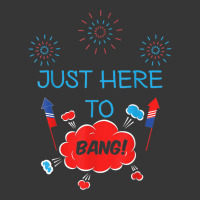 Vintage Just Here To Bang Fireworks 4th Of July T Shirt Toddler Hoodie | Artistshot