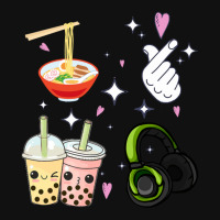 Cute Kawaii K Pop Ramen Boba Bubble Tea K Drama Lover Graphic T-shirt | Artistshot