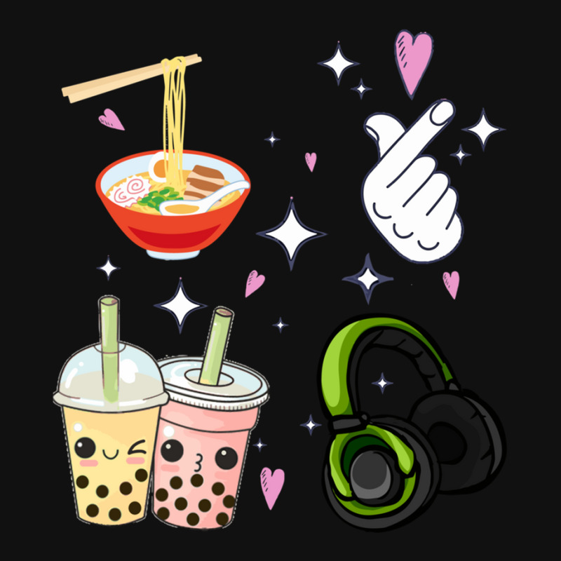 Cute Kawaii K Pop Ramen Boba Bubble Tea K Drama Lover Graphic T-shirt | Artistshot