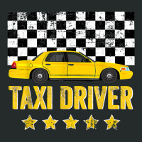 Taxi Cab Driver Vintage Checker Gift Tee For Dads & Kids T Shirt Women's Triblend Scoop T-shirt | Artistshot