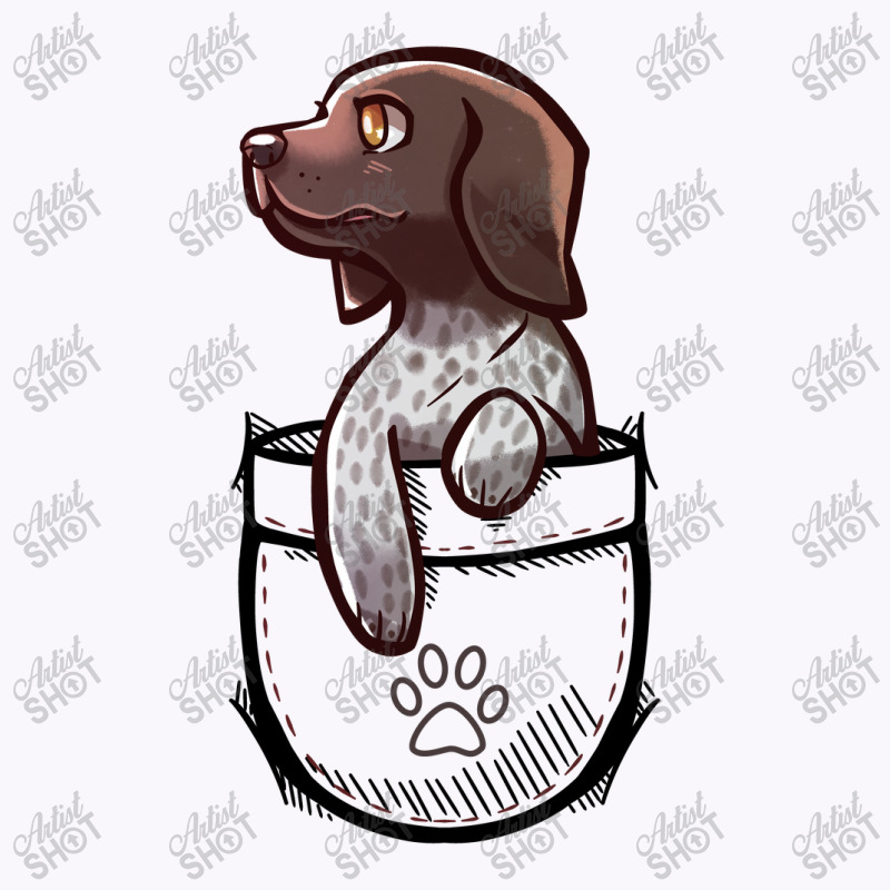 Pocket Cute German Shorthair Pointer Dog Tank Top | Artistshot