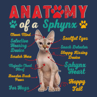 Vintage Anatomy Of A Sphynx Clever Soulful Happy Tails T Shirt Men Denim Jacket | Artistshot