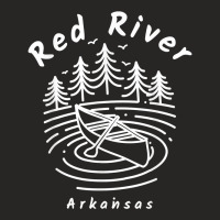 Red River Arkansas T Shirt Ladies Fitted T-shirt | Artistshot