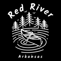 Red River Arkansas T Shirt Cropped Hoodie | Artistshot