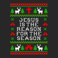 Jesus Is The Reason For The Season - Ugly Christmas Sweater Style Men's T-shirt Pajama Set | Artistshot