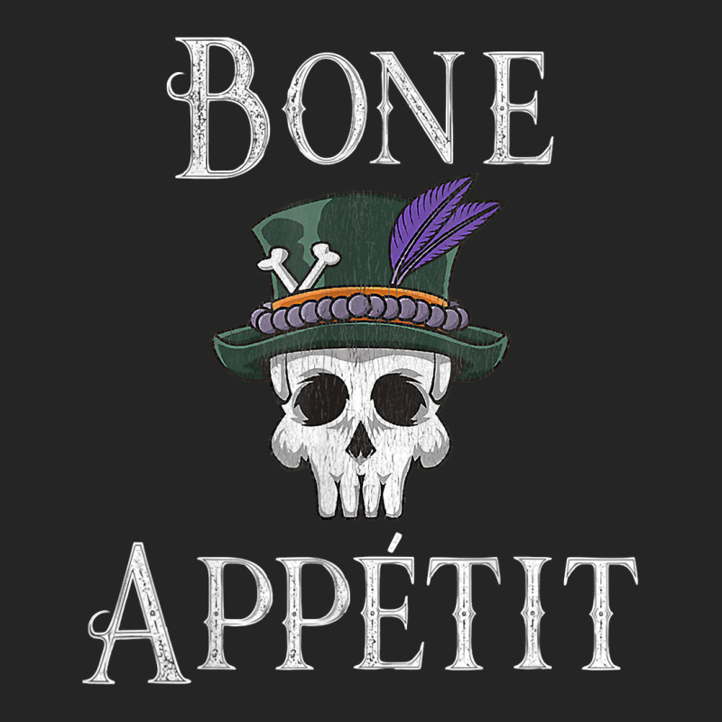 Vintage New Orleans Theme Voodoo Skull Fun Bone Appetit Pun T Shirt Unisex Hoodie by kamrynshut8 | Artistshot