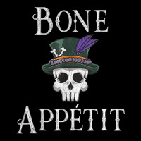 Vintage New Orleans Theme Voodoo Skull Fun Bone Appetit Pun T Shirt Zipper Hoodie | Artistshot