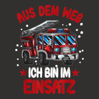 Youth Fire Department Fire Truck Out Of The Way I'm On Duty T Shirt Champion Hoodie | Artistshot