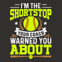 Shortstop Your Coach Warned You About   Softball Shortstop T Shirt Champion Hoodie | Artistshot