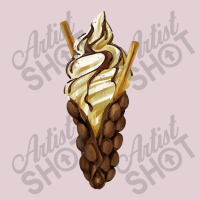 Bubble Waffle Ice Cream Ladies Fitted T-shirt | Artistshot