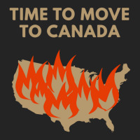 Time To Move To Canada Anti 3/4 Sleeve Shirt | Artistshot