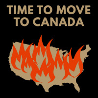 Time To Move To Canada Anti Cropped Sweater | Artistshot