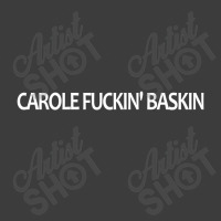 Carole Fuckin' Baskin | White Men's Polo Shirt | Artistshot