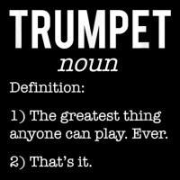 Trumpet Funny Definition Humor. Trumpet Lovers T Shirt Pocket T-shirt | Artistshot