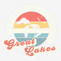 Vintage Great Lakes No Salt, No Sharks, No Problem Long Sleeve T Shirt Adjustable Cap | Artistshot