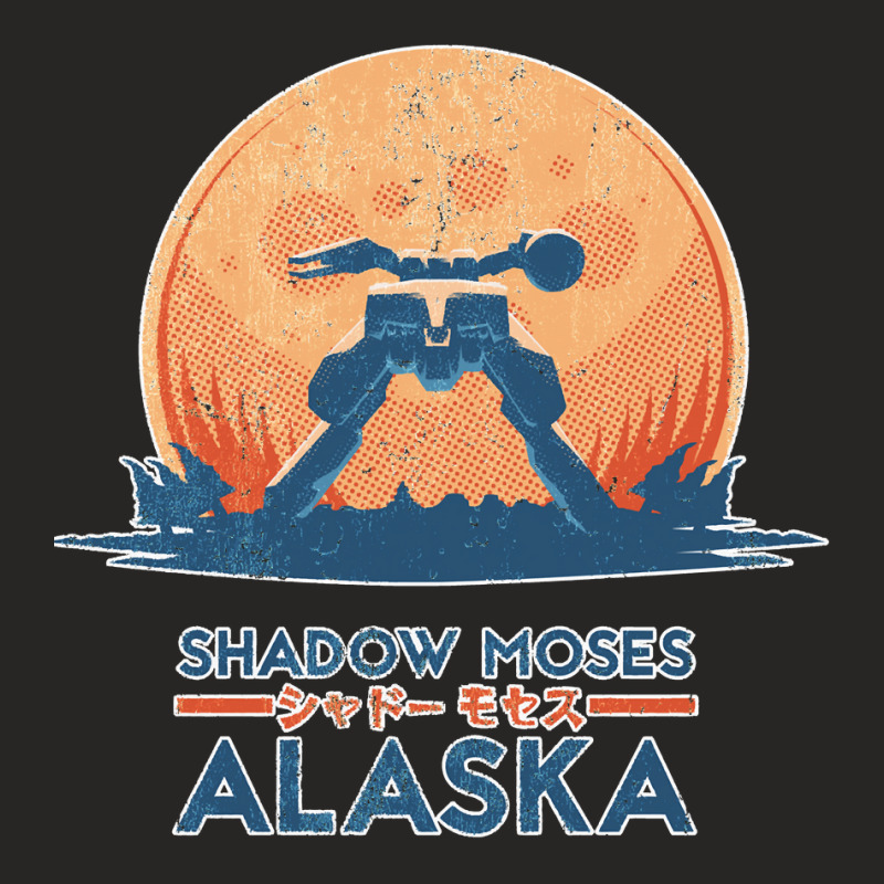 Shadow Moses Island Metal Gear Solid Ladies Fitted T-Shirt by ardylanda | Artistshot