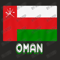 Oman Flag Ladies Fitted T-shirt | Artistshot