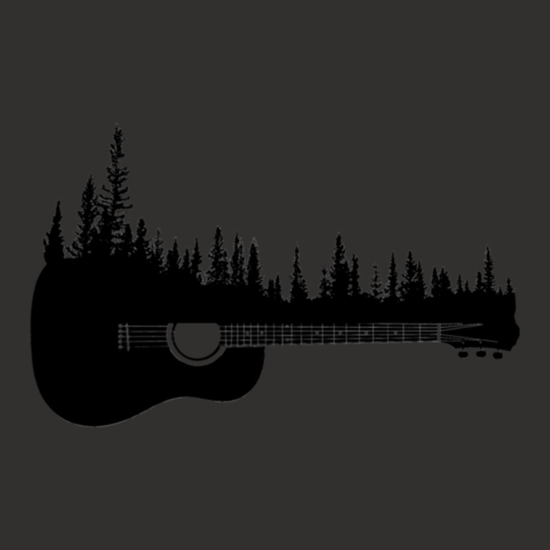 Forest Guitar Black And White Champion Hoodie by PeteBabic | Artistshot