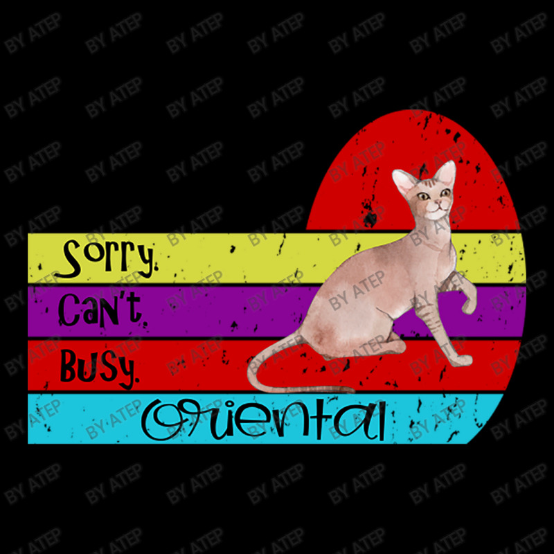 Oriental Cat Sorry Cant Busy V-neck Tee | Artistshot