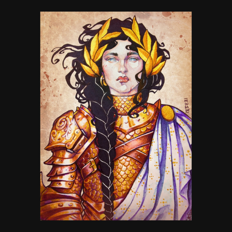 Warrior Women Paladin Art Print Portrait Canvas Print | Artistshot