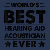 World's Best Hearing Aid Acoustician Ever T Shirt Ladies Denim Jacket | Artistshot