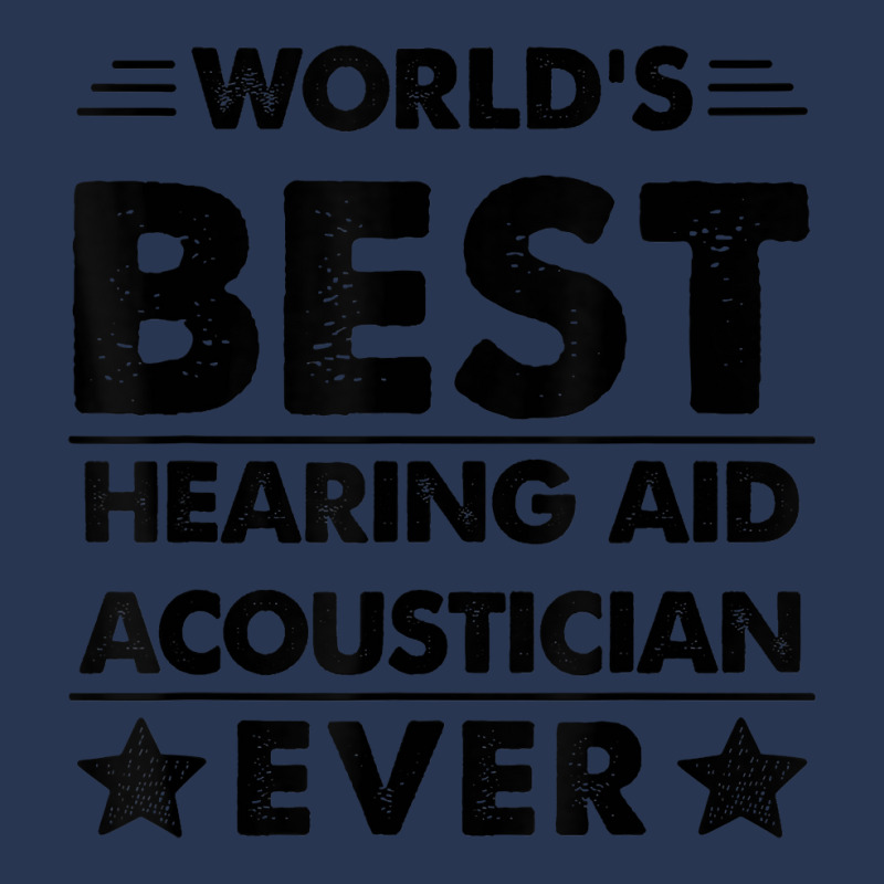 World's Best Hearing Aid Acoustician Ever T Shirt Ladies Denim Jacket by ald1heberts | Artistshot