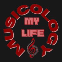 Musicology - My Life - Music Notes (red) Flannel Shirt | Artistshot