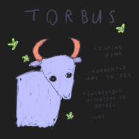 Torbus The Hot And Coping Bull - Horrorscoops Asstrology .png Drawstring Bags | Artistshot