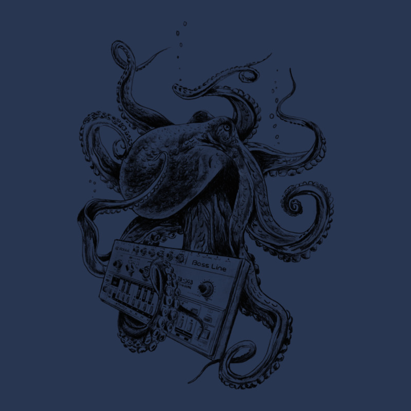 Kraken With Analog Synthesizer 1 Men Denim Jacket | Artistshot