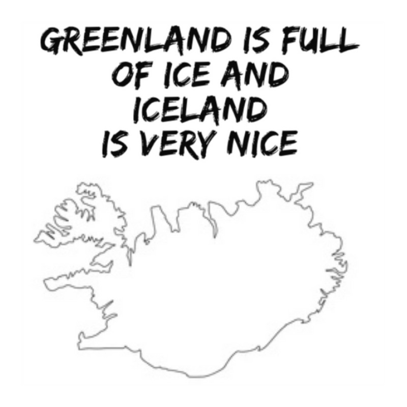 Greenland Is Full Of Ice And Iceland Is Very Nice11 3/4 Sleeve Shirt | Artistshot