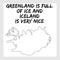 Greenland Is Full Of Ice And Iceland Is Very Nice11 Hoodie & Jogger Set | Artistshot