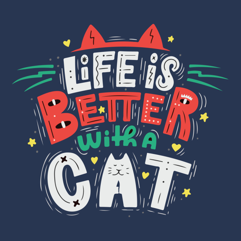 Pets Life Is Better With A Cat Ladies Denim Jacket by Perfect Designers | Artistshot