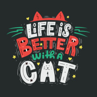 Pets Life Is Better With A Cat Women's Triblend Scoop T-shirt | Artistshot