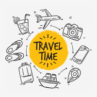 Vacation Travel Time Classic T-shirt | Artistshot