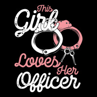 This Girl Loves Her Officer Fleece Short | Artistshot