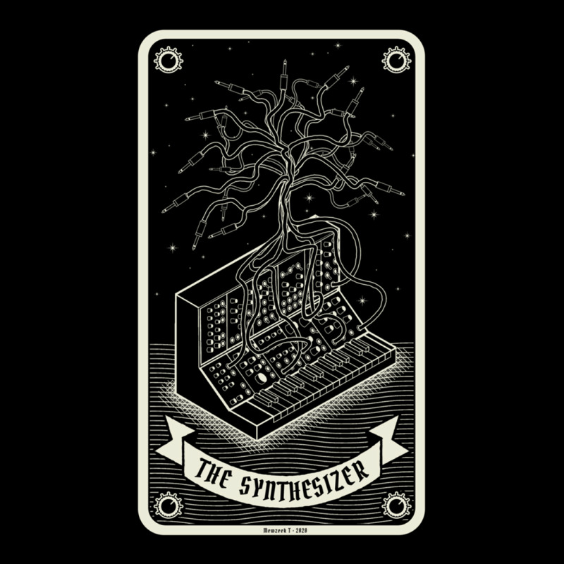 Modular Synthesizer Tarot Card 1 Zipper Hoodie | Artistshot