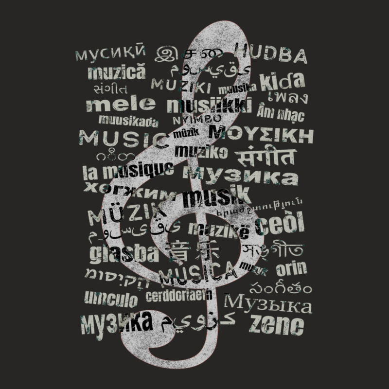 World Music Day .png Ladies Fitted T-Shirt by MarkBressi | Artistshot