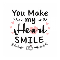 Wedding Make My Heart Smile Baby Tee | Artistshot